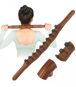 Dispozitiv Multifunctional, lemn de esenta tare, MaderoTerapie/Masaj Anticelulitic/Slimming/Drenaj, cu 20 bile fixe (R212S)
