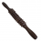 Roller din lemn wenge, pentru masaj, cu 4 role triple,  zimtate (cod R105-9S)