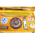 Set caligrafie traditionala chineza,11 piese