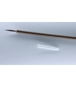 Pensula pentru pictura,caligrafie chineza, maner lemn, maro 22.5 cm