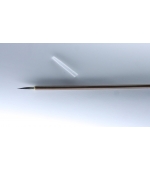 Pensula pentru pictura,caligrafie chineza, maner lemn, maro 22.5 cm